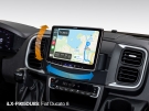 Alpine iLX-F905DU8S 1DIN chassis car stereo with swivel 9-inch capacitive WXGA screen, featuring DAB